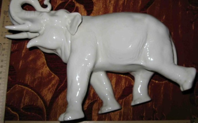 Статуэтка фарфоровая Слон, фарфор ЛФЗ - 8 500 руб. объявление в