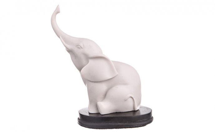Статуэтка Слон, белая. Купить по цене: 490 руб. в Интернет