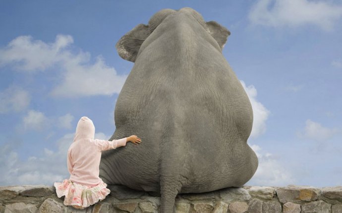 Девочка и Слон